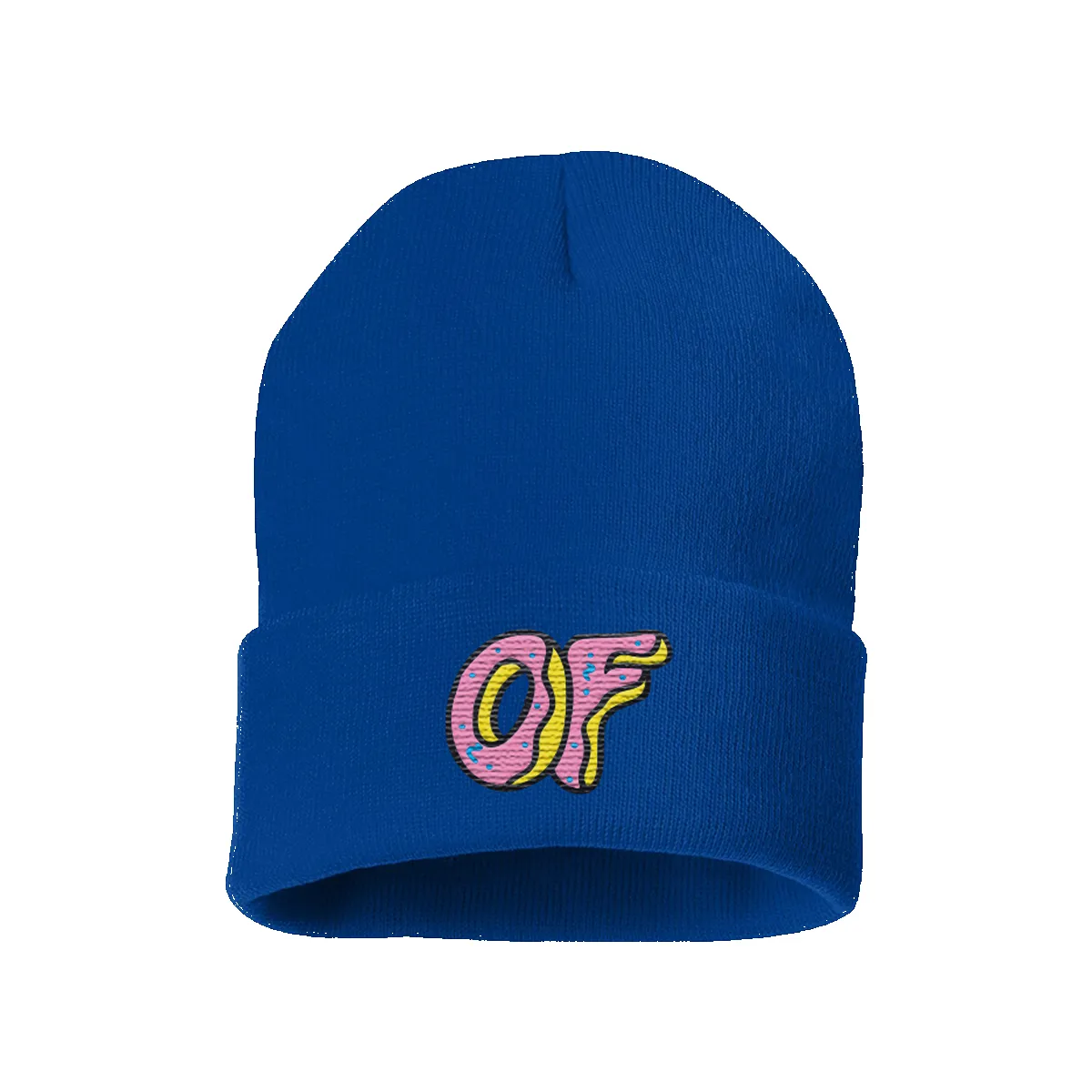 Classic Logo Foldover Beanie - Blue sold by Odd Future