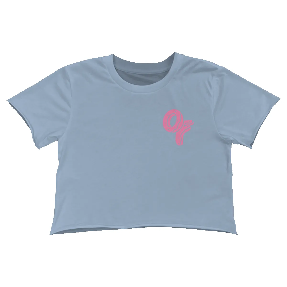 Repeat Rainbow Crop Shirt - Dusty Blue sold by Odd Future product image thumbnail 2