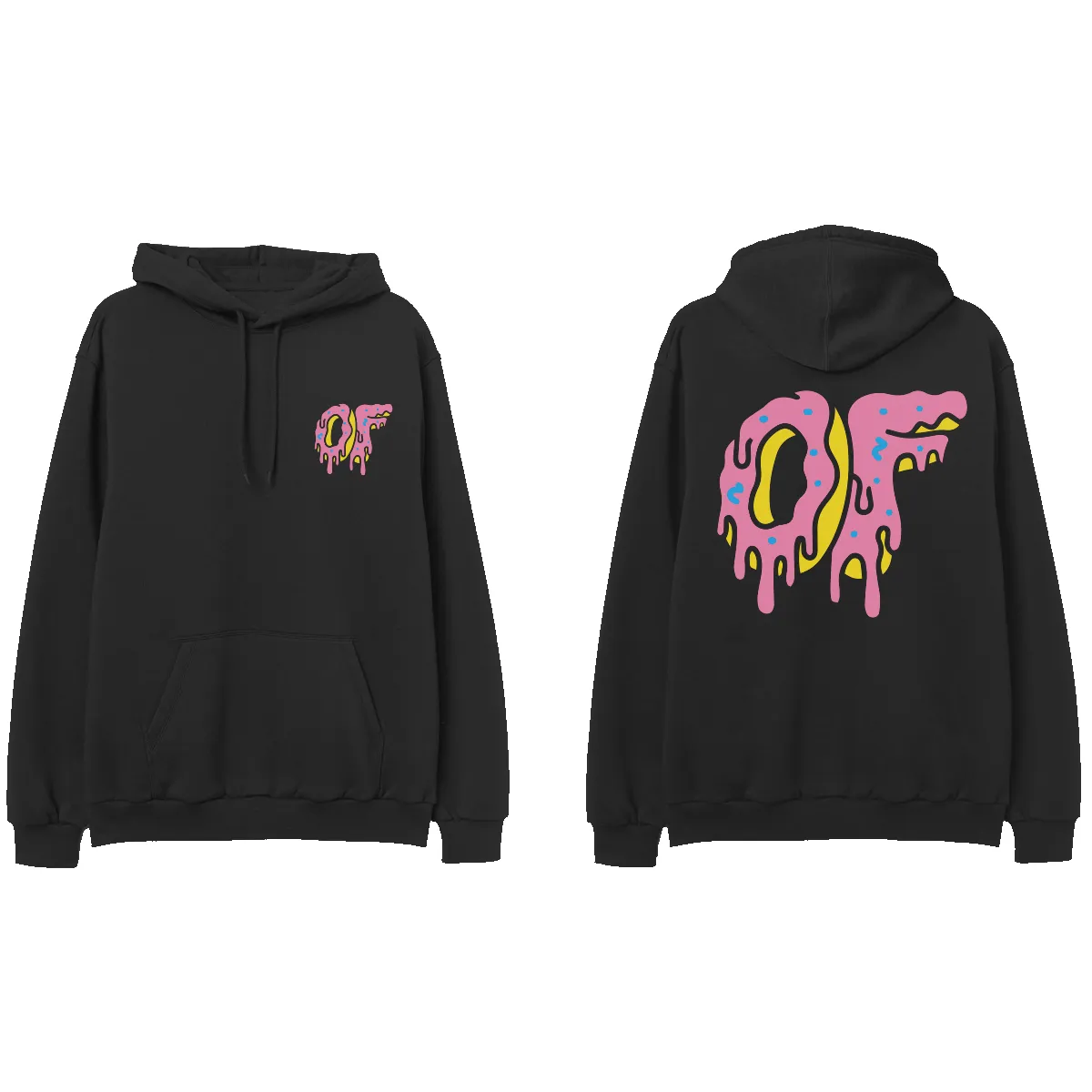 Dripping Logo Hoodie- Black sold by Odd Future product image thumbnail 3