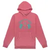 Checkered Flag Embroidered Pullover Hoodie - Pink sold by Odd Future