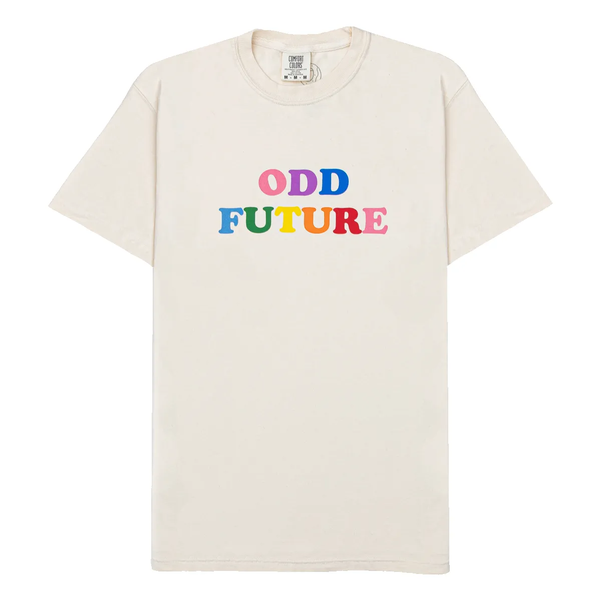 Rainbow T-shirt - Ivory sold by Odd Future