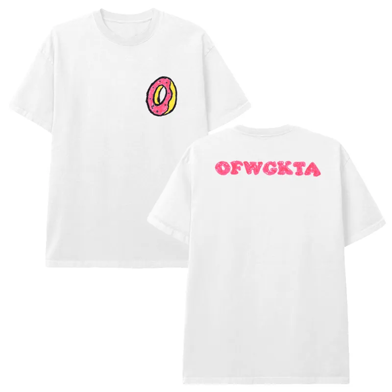 Donut Sketch T-shirt - White sold by Odd Future