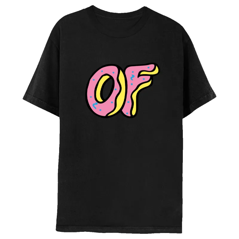 Donut Large Logo T-shirt - Black sold by Odd Future