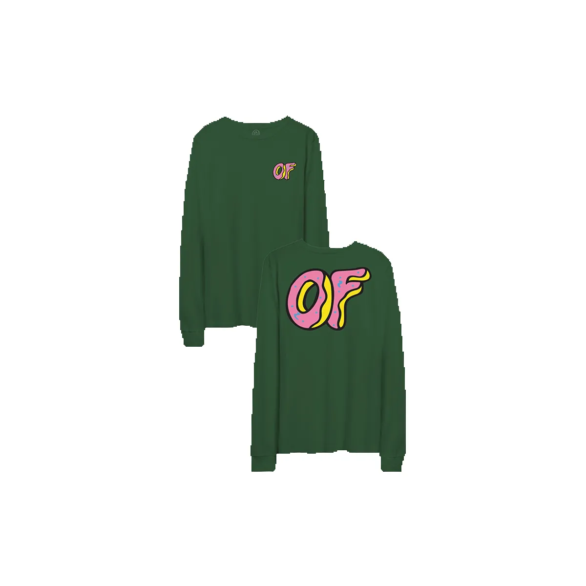 OF Sprinkles Longsleeve - Green sold by Odd Future