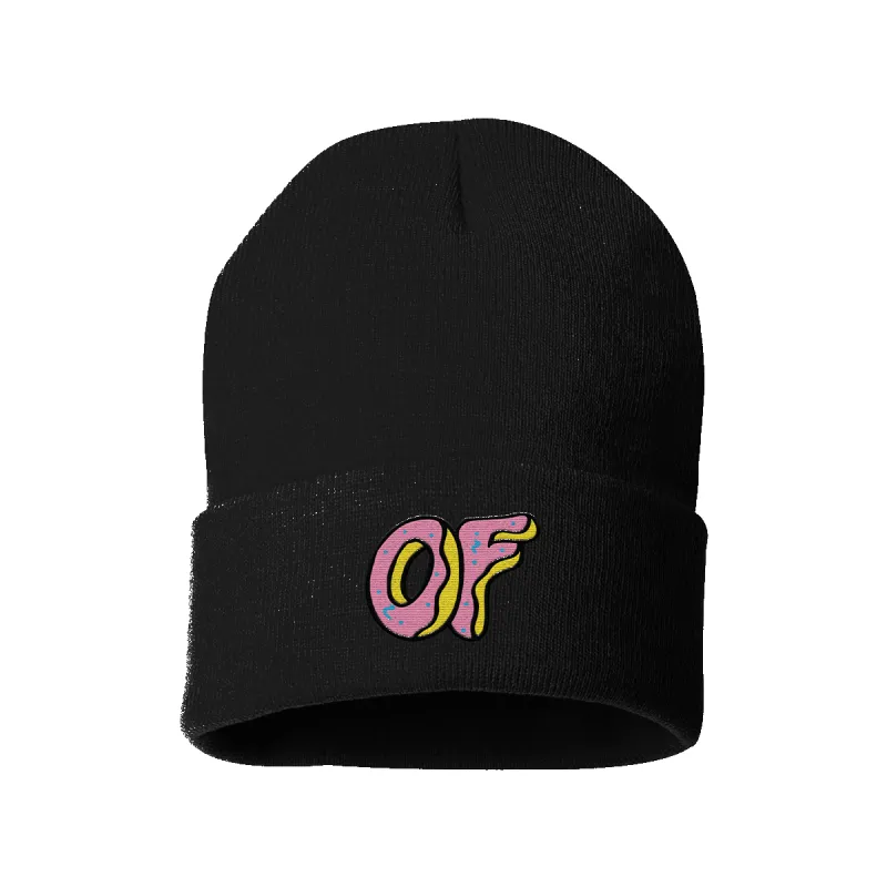 Classic Logo Foldover Beanie - Black sold by Odd Future