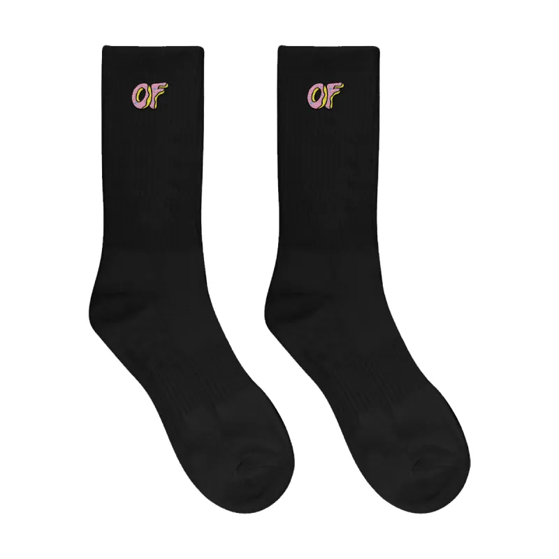 OF Donut Socks - Black sold by Odd Future