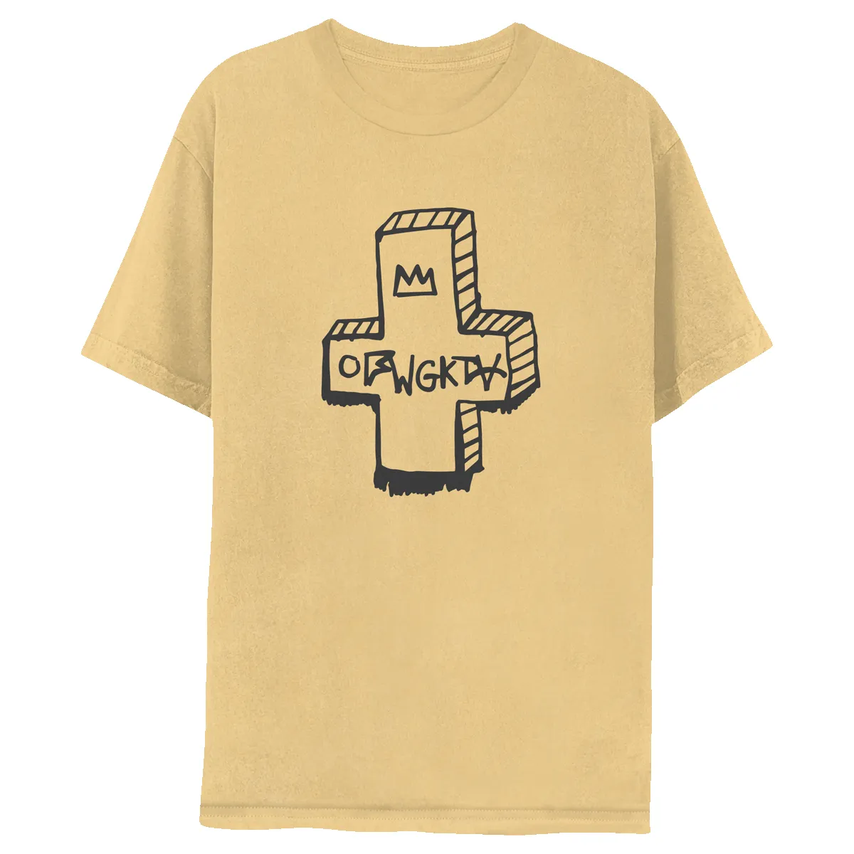 Crown T-shirt - Mustard sold by Odd Future