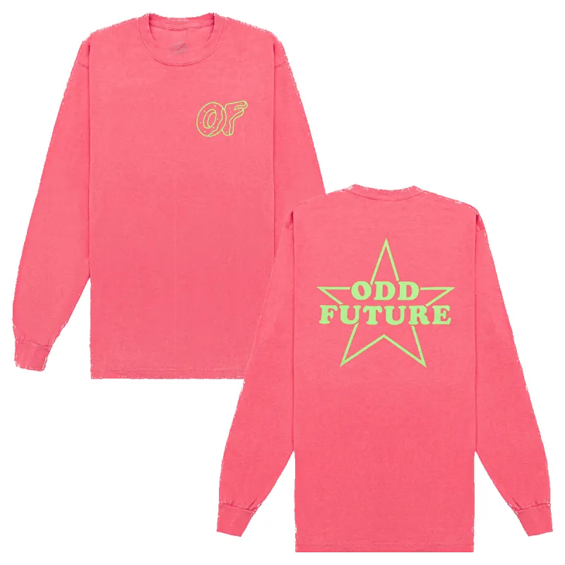 All Star Longsleeve - Watermelon sold by Odd Future