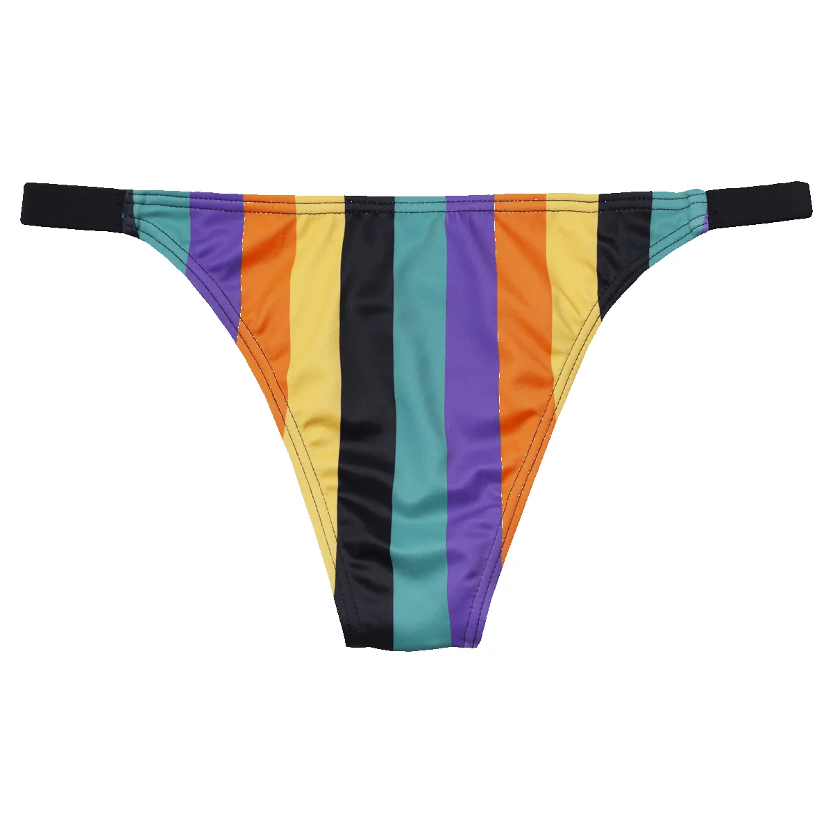 Striped Bikini Bottom - Black/ Multi sold by Odd Future product image thumbnail 2