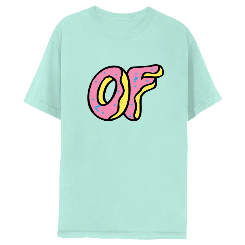 Donut Large Logo T-shirt - Mint sold by Odd Future