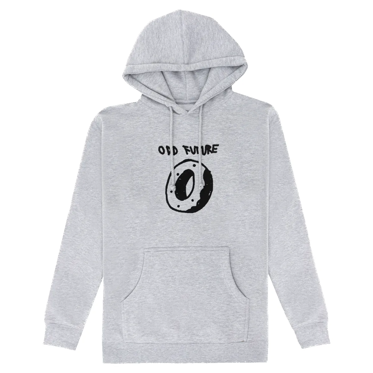Doodle Donut Hoodie - Heather Grey sold by Odd Future