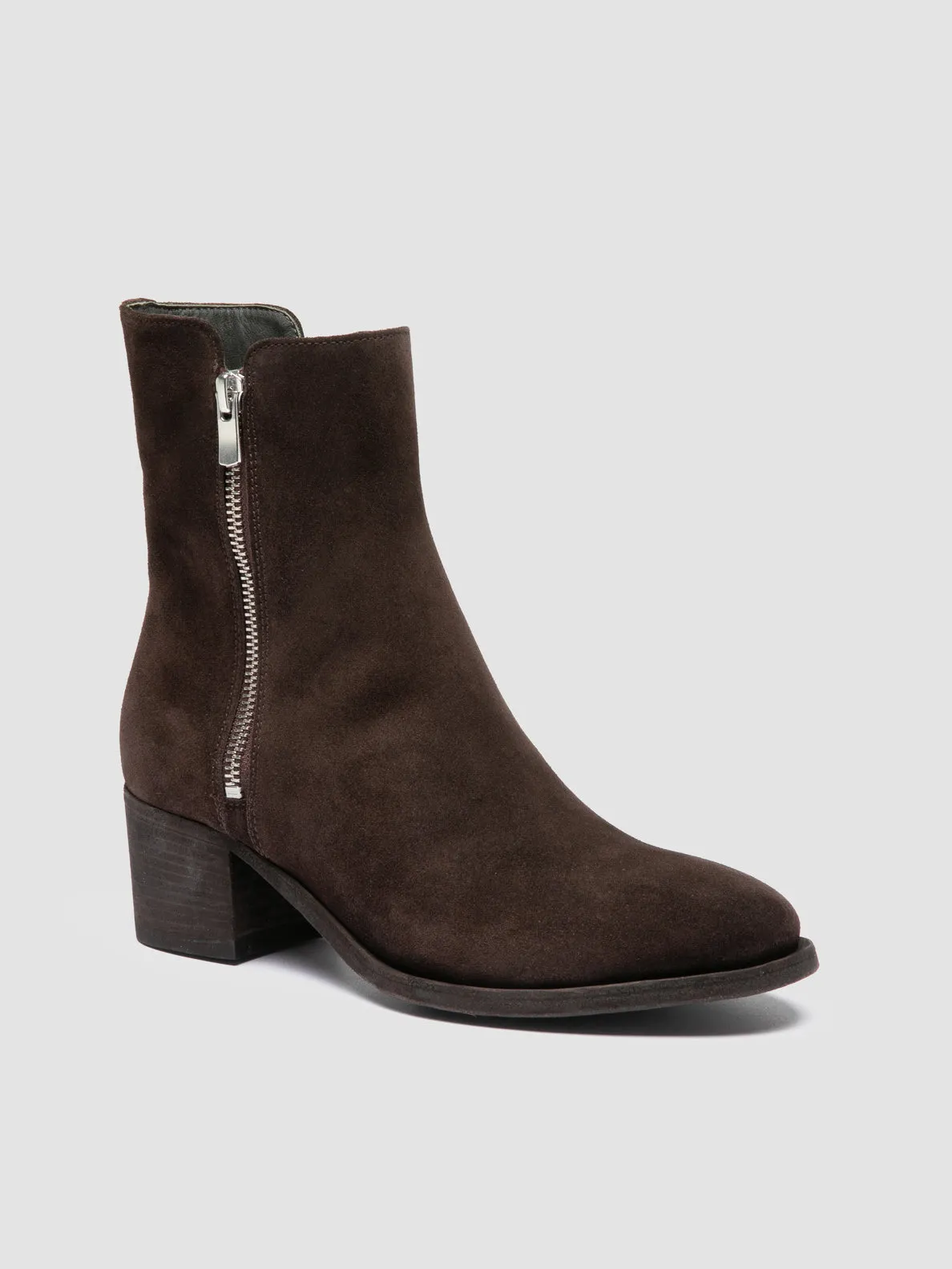DENNER 103 - Dark Brown Suede Booties sold by Officine Creative product image thumbnail 3
