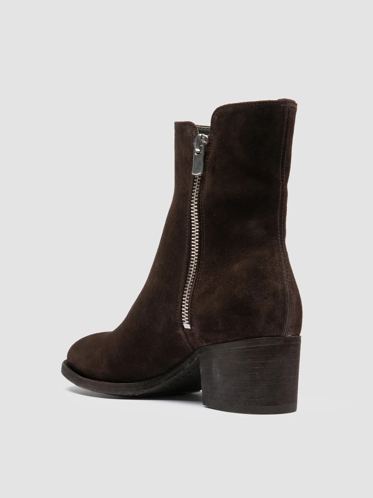 DENNER 103 - Dark Brown Suede Booties sold by Officine Creative product image thumbnail 4