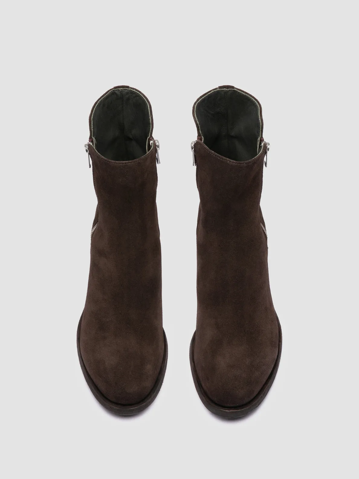 DENNER 103 - Dark Brown Suede Booties sold by Officine Creative product image thumbnail 2
