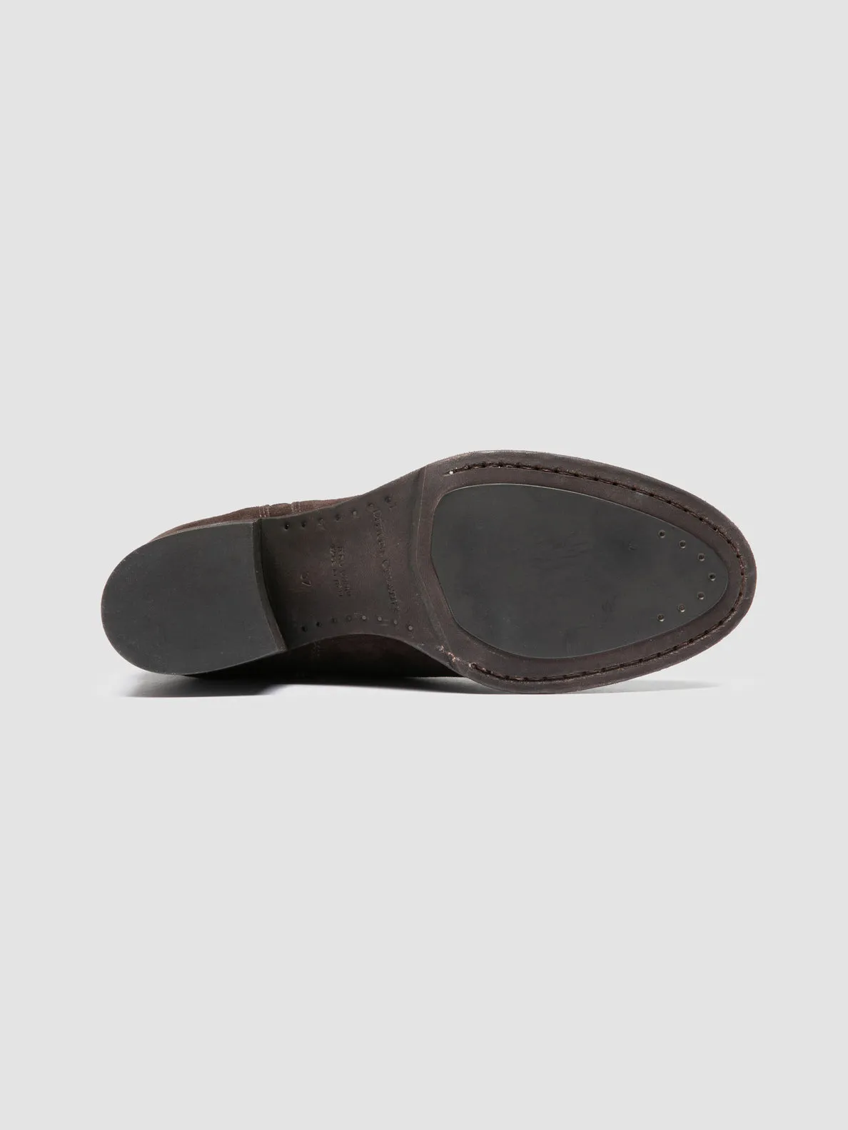 DENNER 103 - Dark Brown Suede Booties sold by Officine Creative product image thumbnail 5