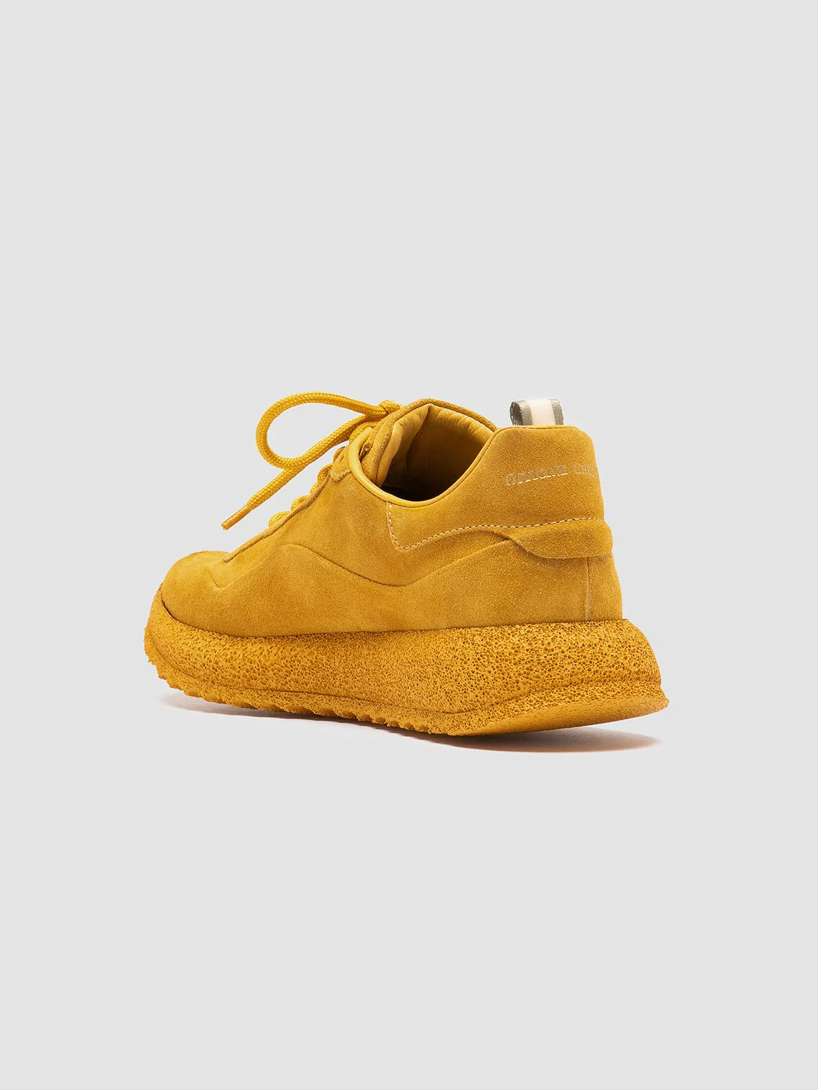 RACE RUBREX 103 - Yellow Suede Low Top Sneakers sold by Officine Creative product image thumbnail 4