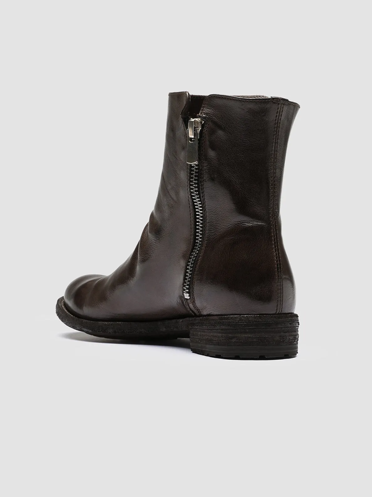 LEXIKON 096 - Brown Leather Ankle Boots sold by Officine Creative product image thumbnail 3
