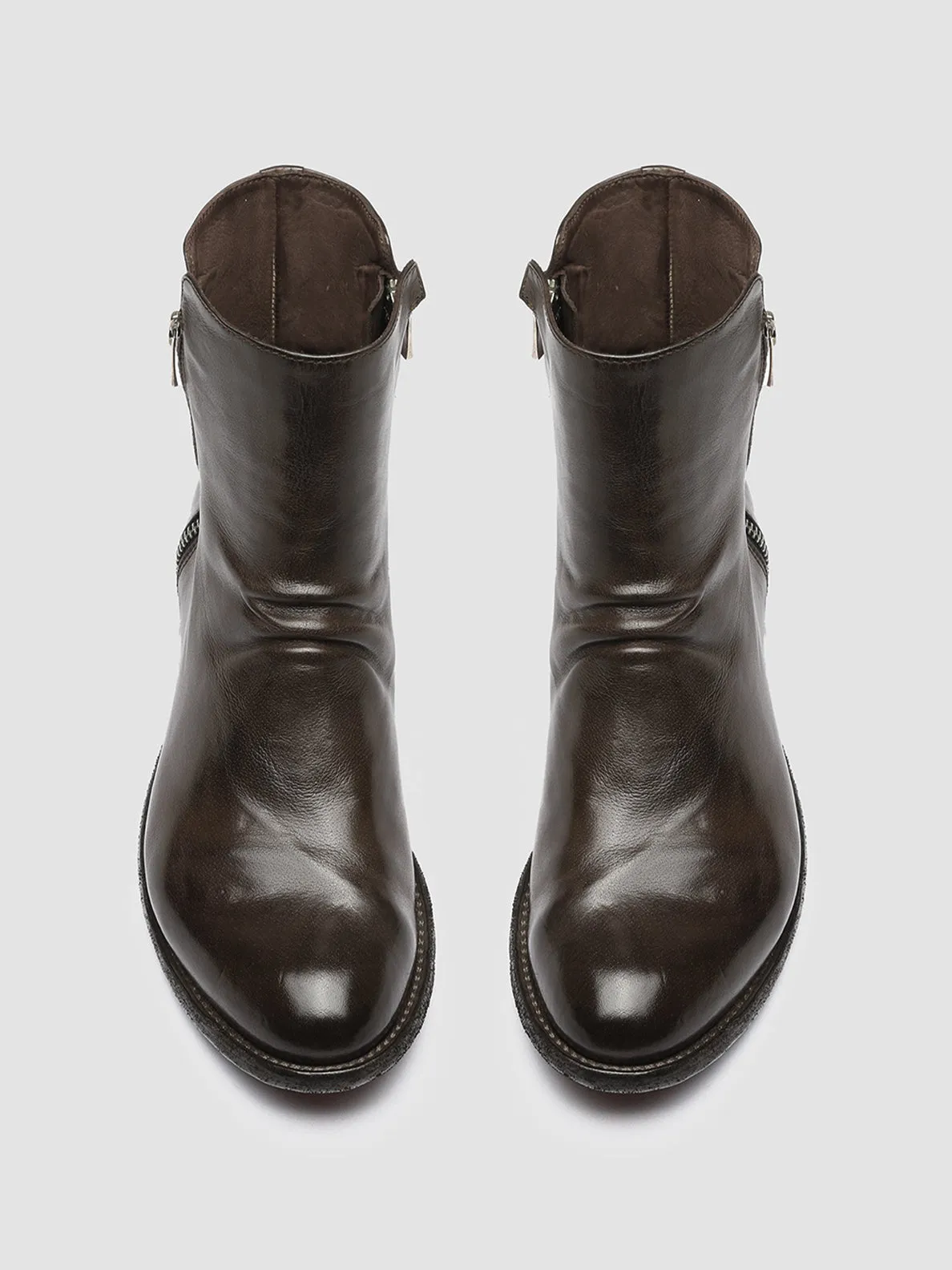LEXIKON 096 - Brown Leather Ankle Boots sold by Officine Creative product image thumbnail 2