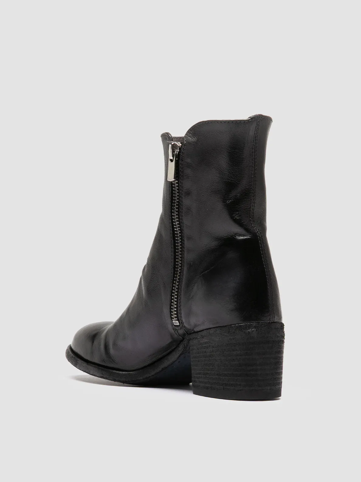 DENNER 103 - Grey Leather Zip Boots sold by Officine Creative product image thumbnail 4