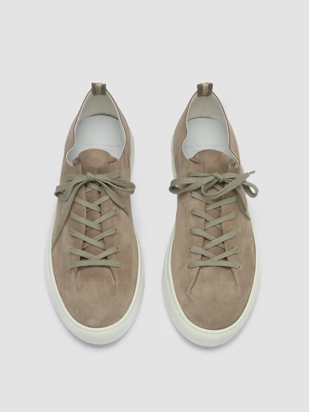 LEGGERA 001 - Taupe Suede Low Top Sneakers sold by Officine Creative product image thumbnail 2