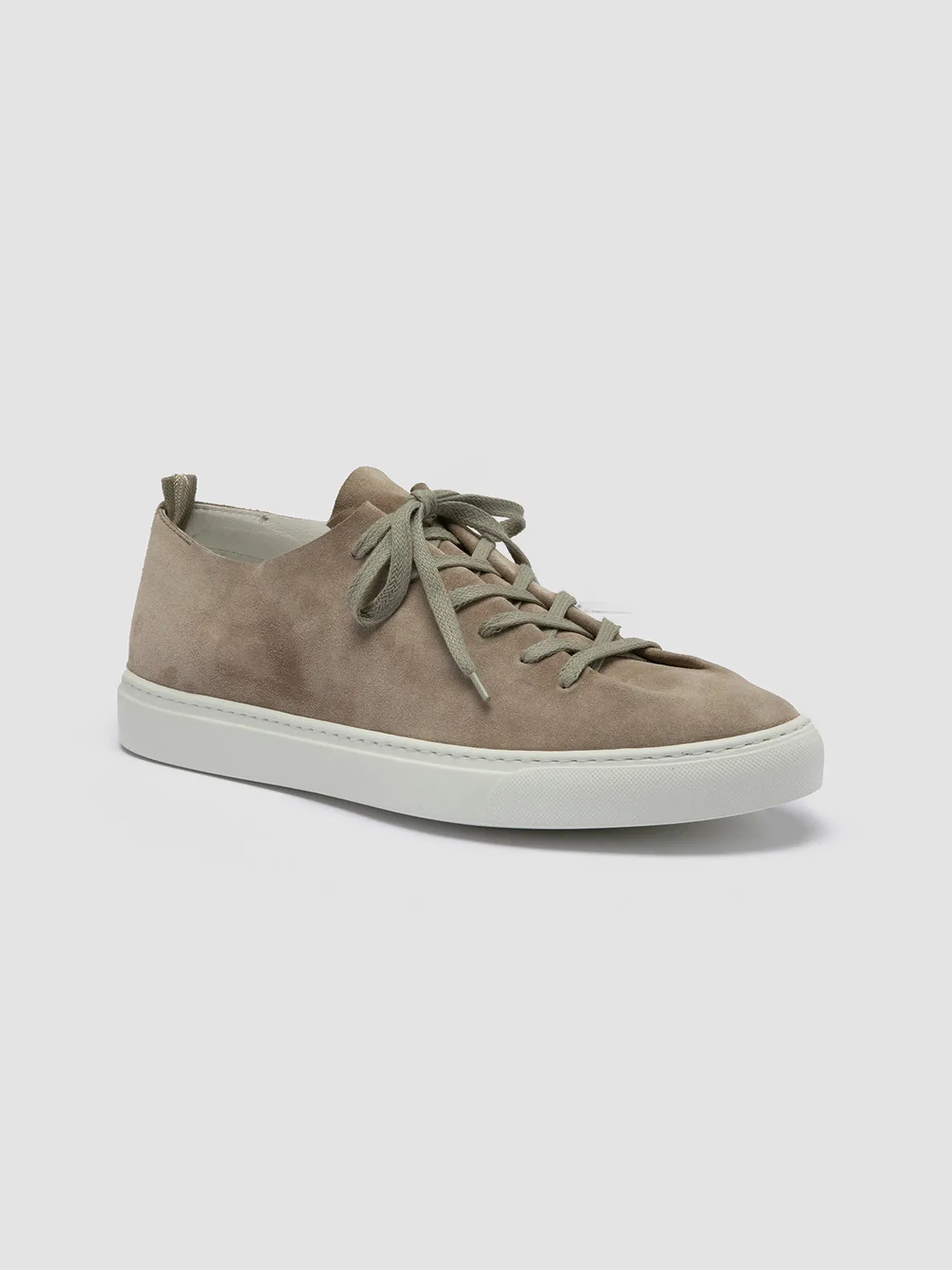 LEGGERA 001 - Taupe Suede Low Top Sneakers sold by Officine Creative product image thumbnail 3