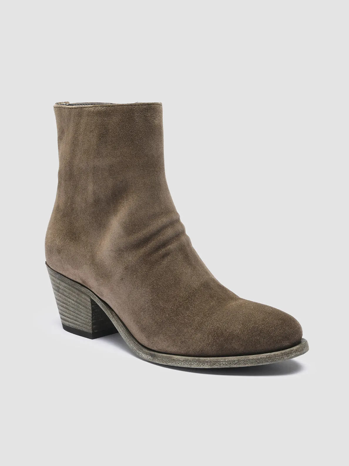 SHERRY 003 - Green Suede Ankle Boots sold by Officine Creative product image thumbnail 3