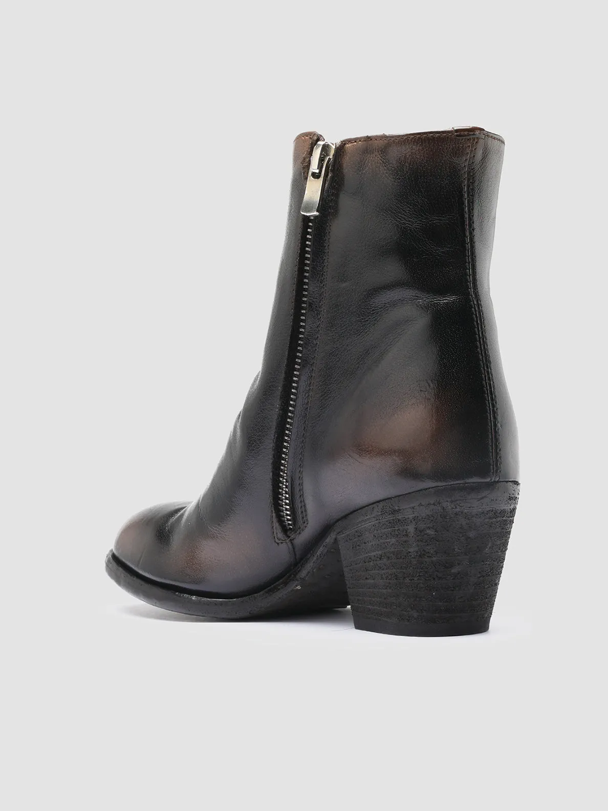 SHERRY 003 - Brown Leather Ankle Boots sold by Officine Creative product image thumbnail 4