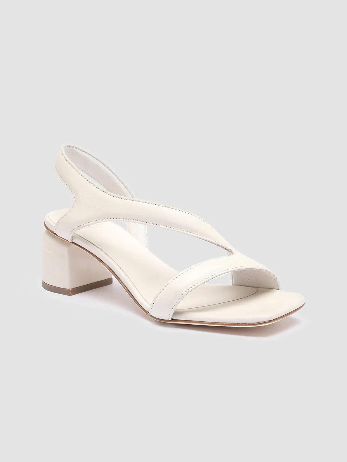 ELSIE 004 - White Nappa Leather Sandals sold by Officine Creative product image thumbnail 3