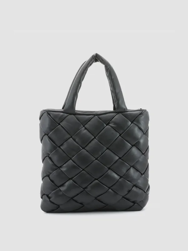 OC CLASS 48 Massive - Black Leather Handbag sold by Officine Creative