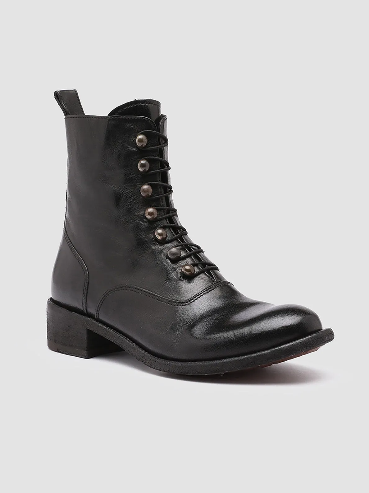 LISON 036 - Black Leather Booties sold by Officine Creative product image thumbnail 3