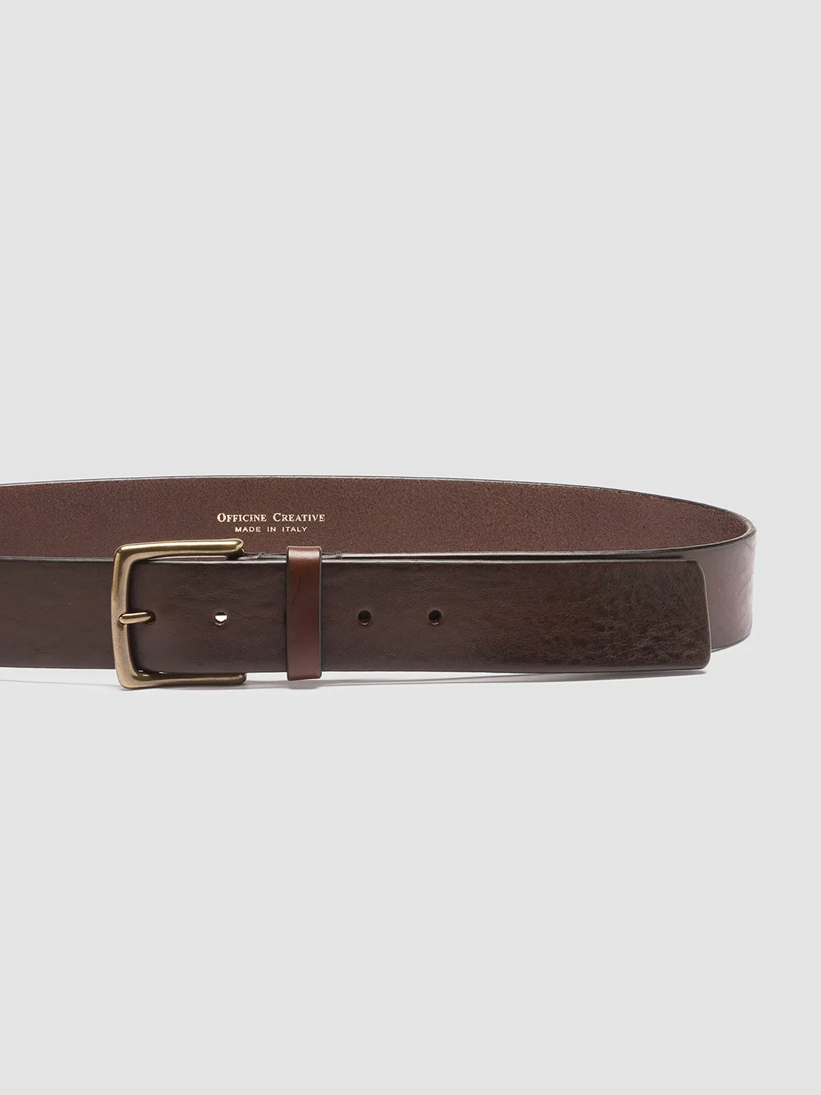 OC STRIP 22 - Brown Leather belt sold by Officine Creative product image thumbnail 4