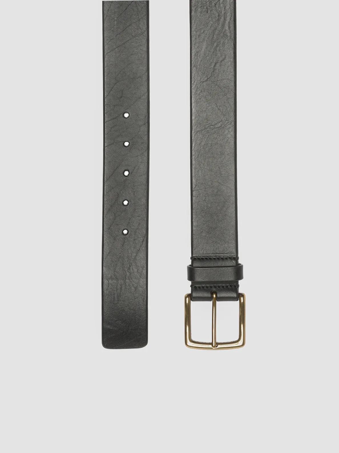 OC STRIP 22 - Black Leather Belt sold by Officine Creative product image thumbnail 2