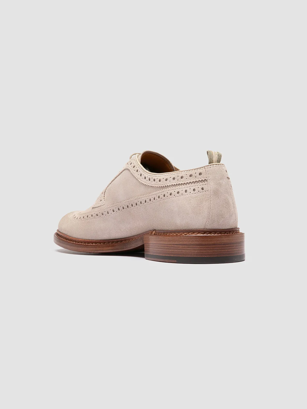 ASTON 003 - Ivory Suede Derby Shoes sold by Officine Creative product image thumbnail 4