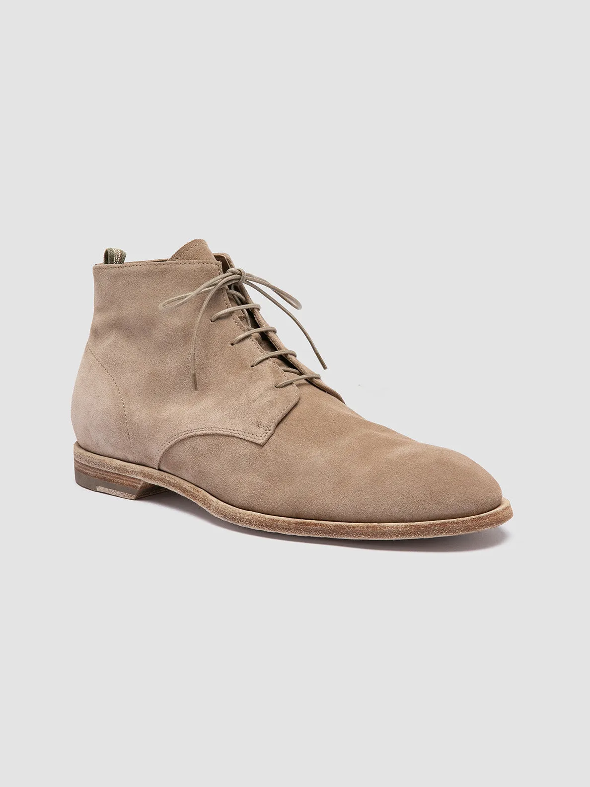 SOUND 003 - Beige Suede Lace-up Boots sold by Officine Creative product image thumbnail 3