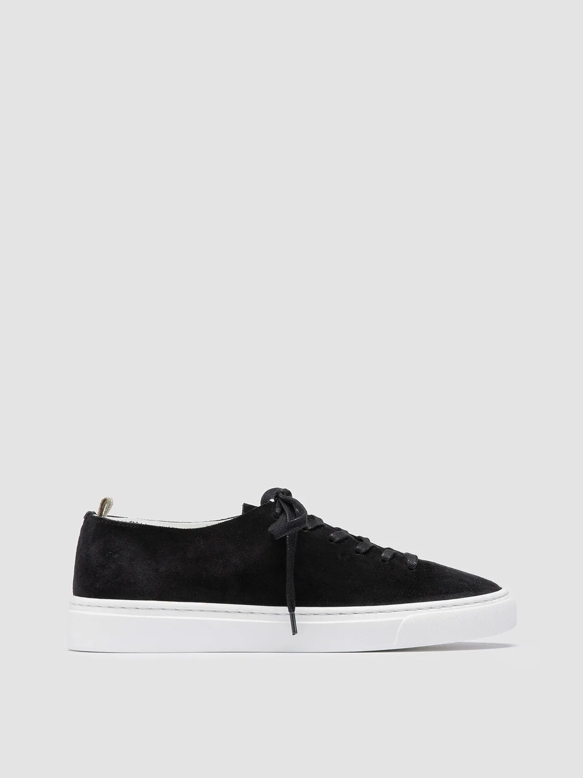 LEGGERA 100 - Black Suede Low Top Sneakers sold by Officine Creative