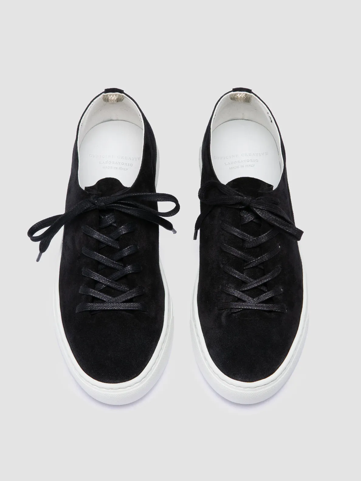 LEGGERA 100 - Black Suede Low Top Sneakers sold by Officine Creative product image thumbnail 2