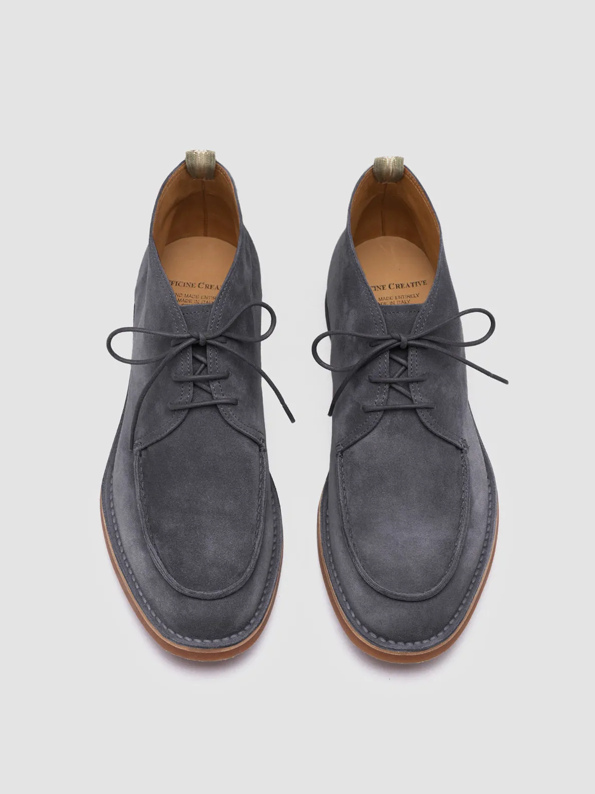KENT 002 - Blue Suede Chukka Boots sold by Officine Creative product image thumbnail 2