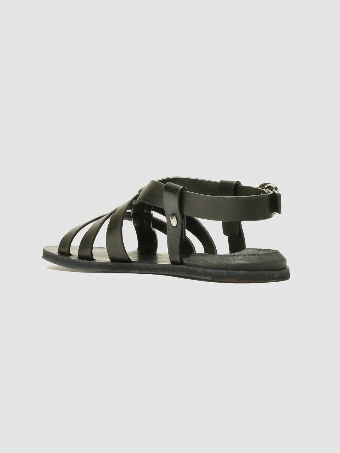 CONTRAIRE 100 - Black Nappa Leather Sandals sold by Officine Creative product image thumbnail 4