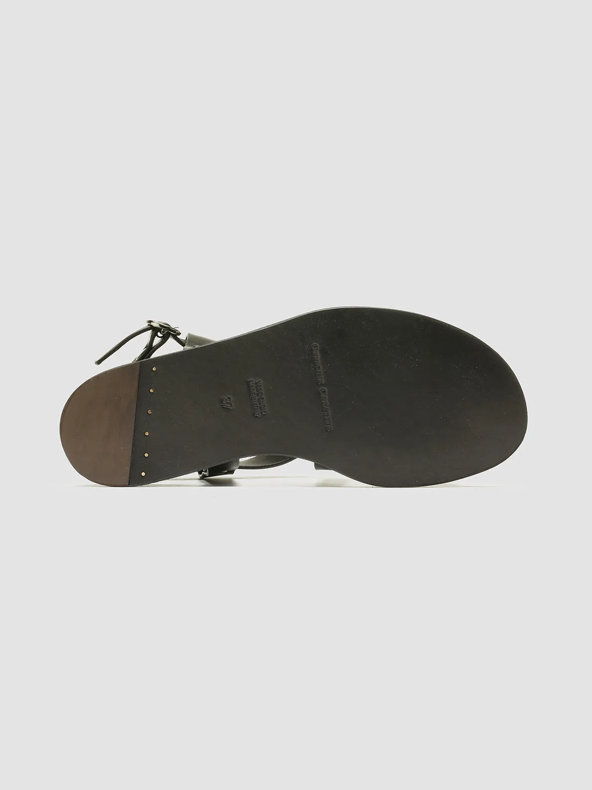 CONTRAIRE 100 - Black Nappa Leather Sandals sold by Officine Creative product image thumbnail 5