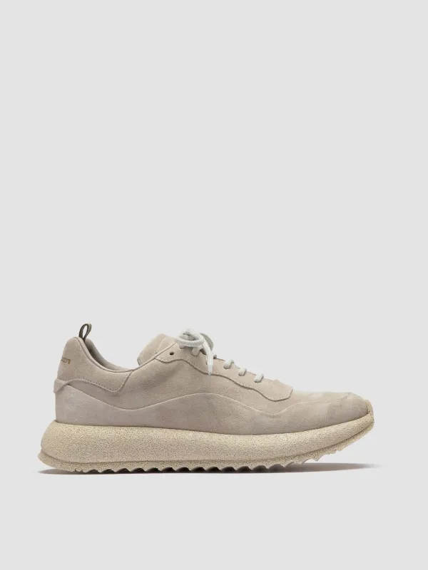 RACE RUBREX 103 - Taupe Suede Low Top Sneakers sold by Officine Creative