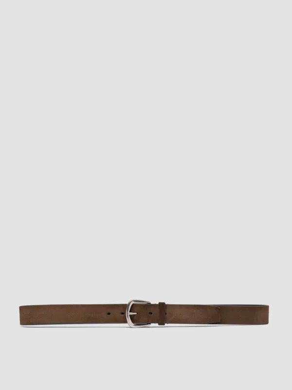 OC STRIP 083 - Taupe Suede Belt sold by Officine Creative