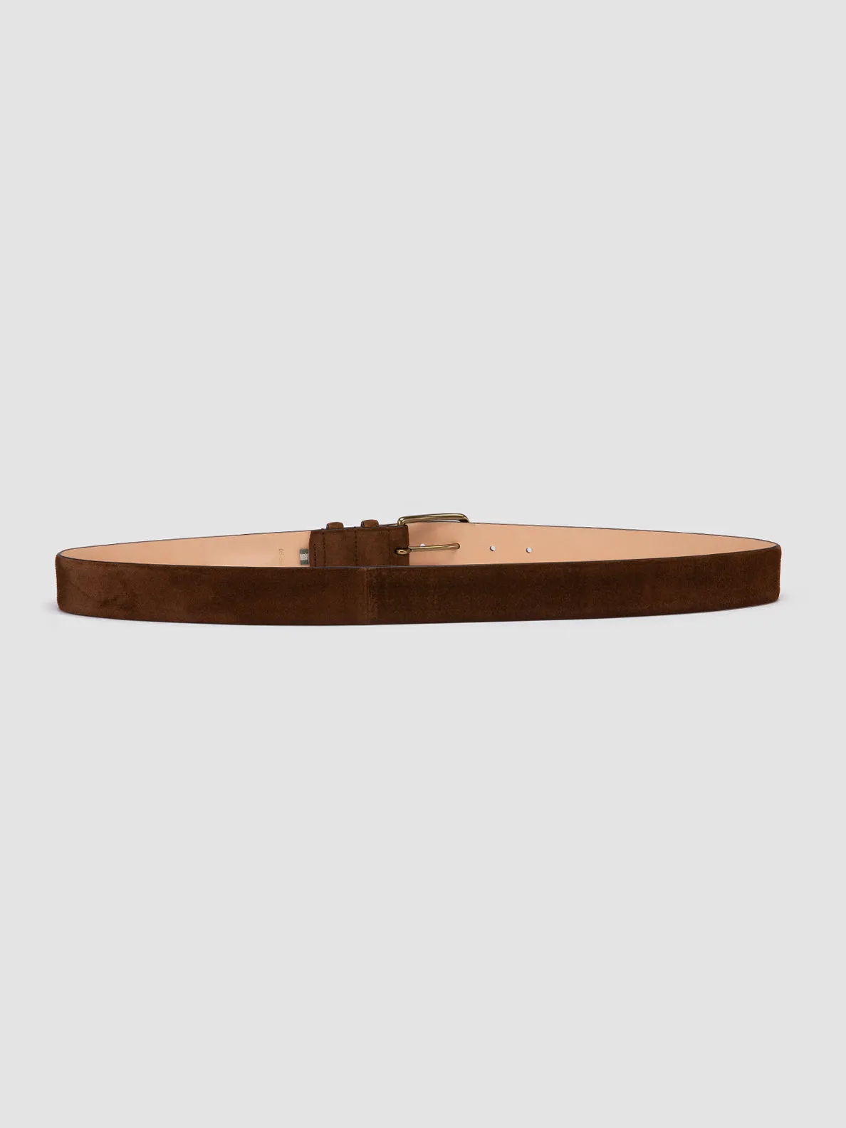 OC STRIP 33 - Dark Brown Suede belt sold by Officine Creative product image thumbnail 3