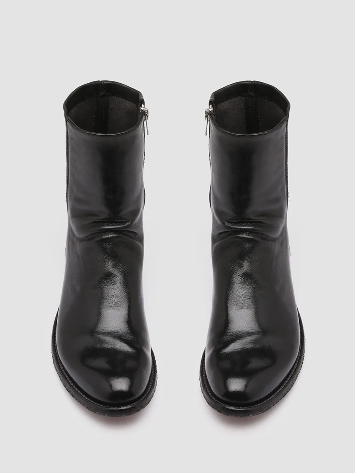 LEXIKON 135 - Black Leather Booties sold by Officine Creative product image thumbnail 2