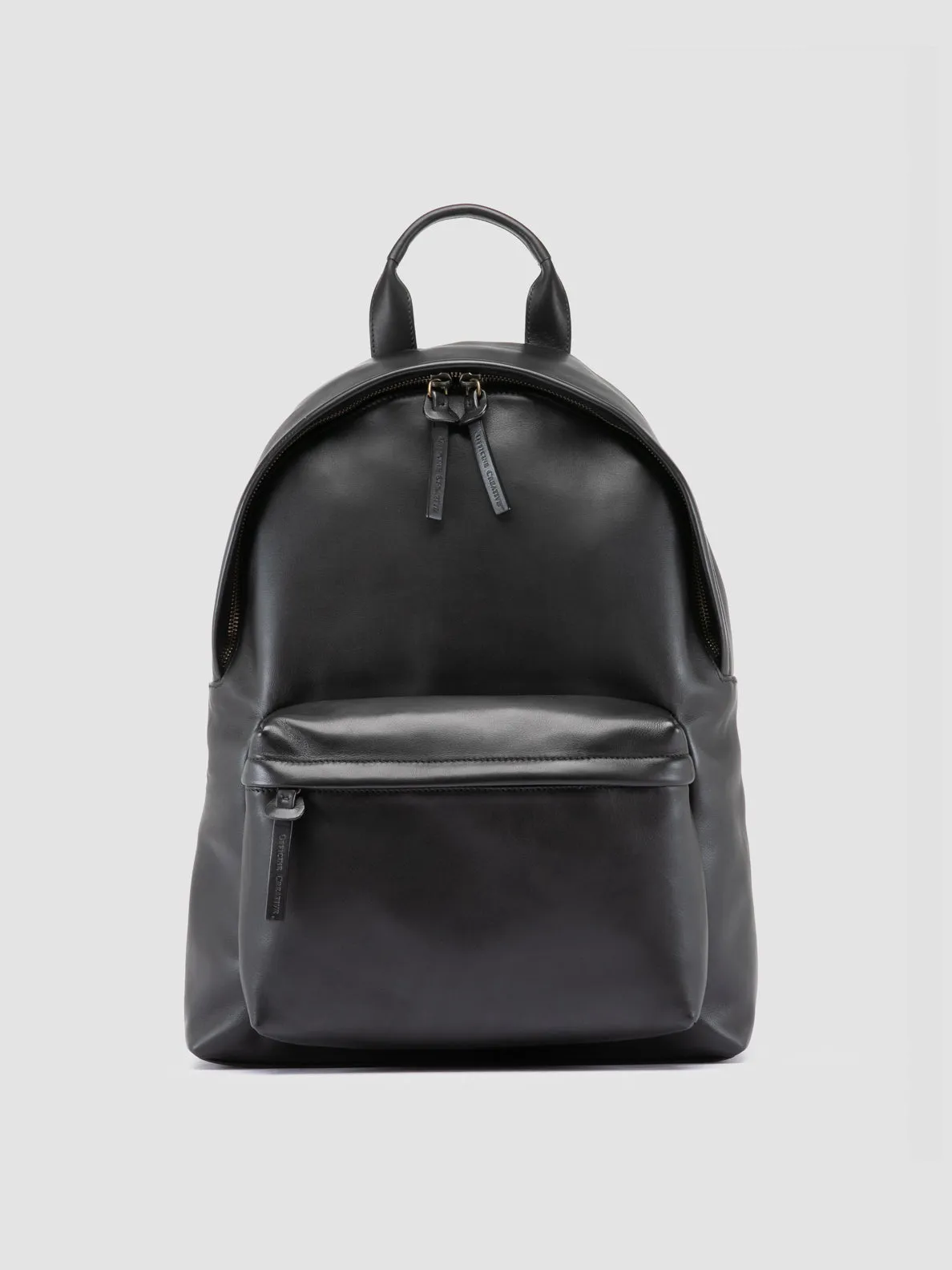 OC PACK 001 - Black Leather Backpack sold by Officine Creative