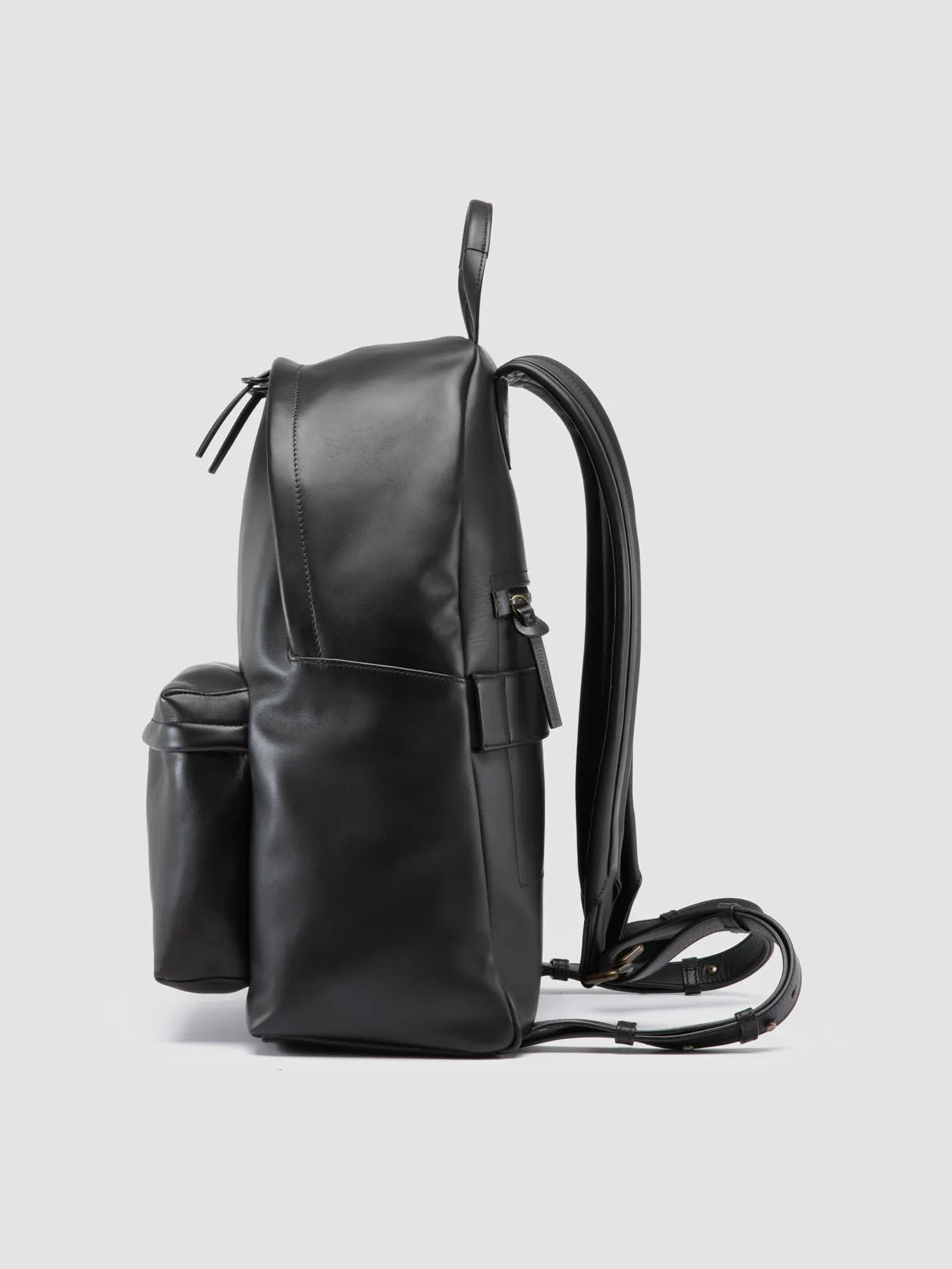 OC PACK 001 - Black Leather Backpack sold by Officine Creative product image thumbnail 5