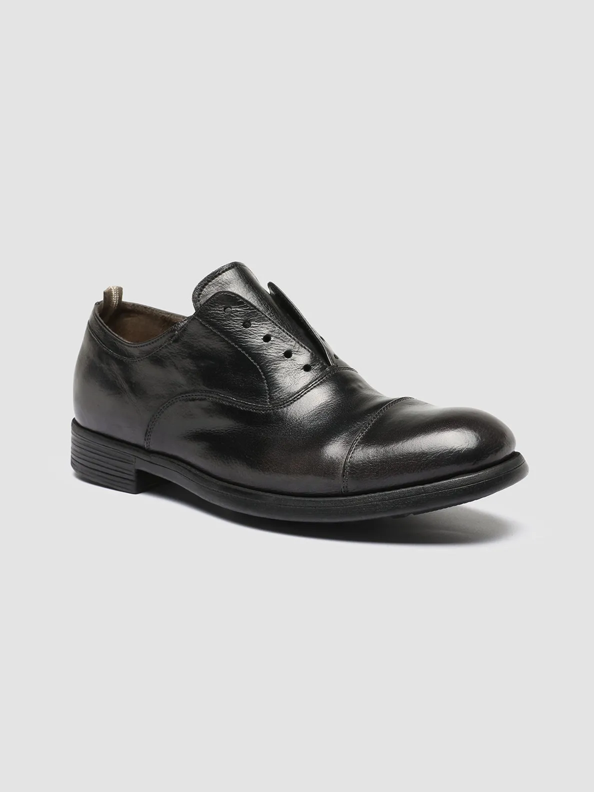 CHRONICLE 003 - Dark Grey Leather Oxford Shoes sold by Officine Creative product image thumbnail 3