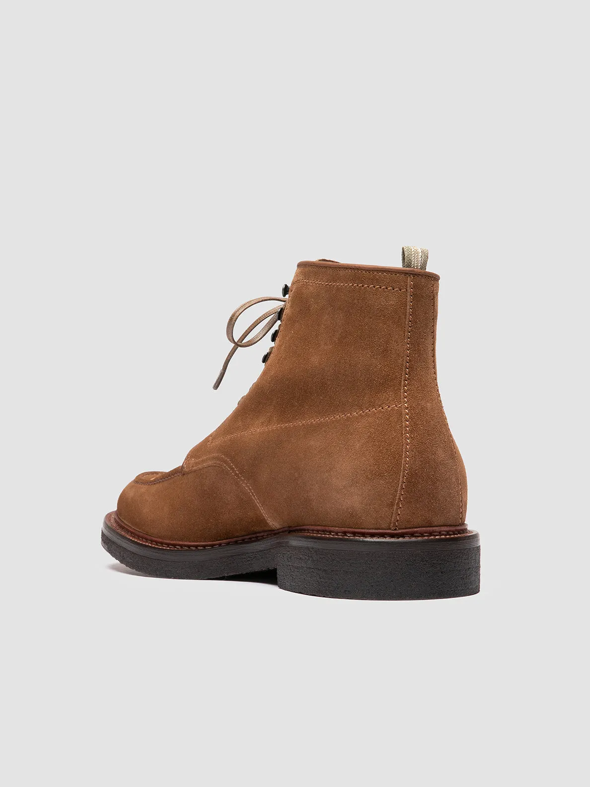 ASTON CREPE 004 - Brown Suede Lace-Up Boots sold by Officine Creative product image thumbnail 4