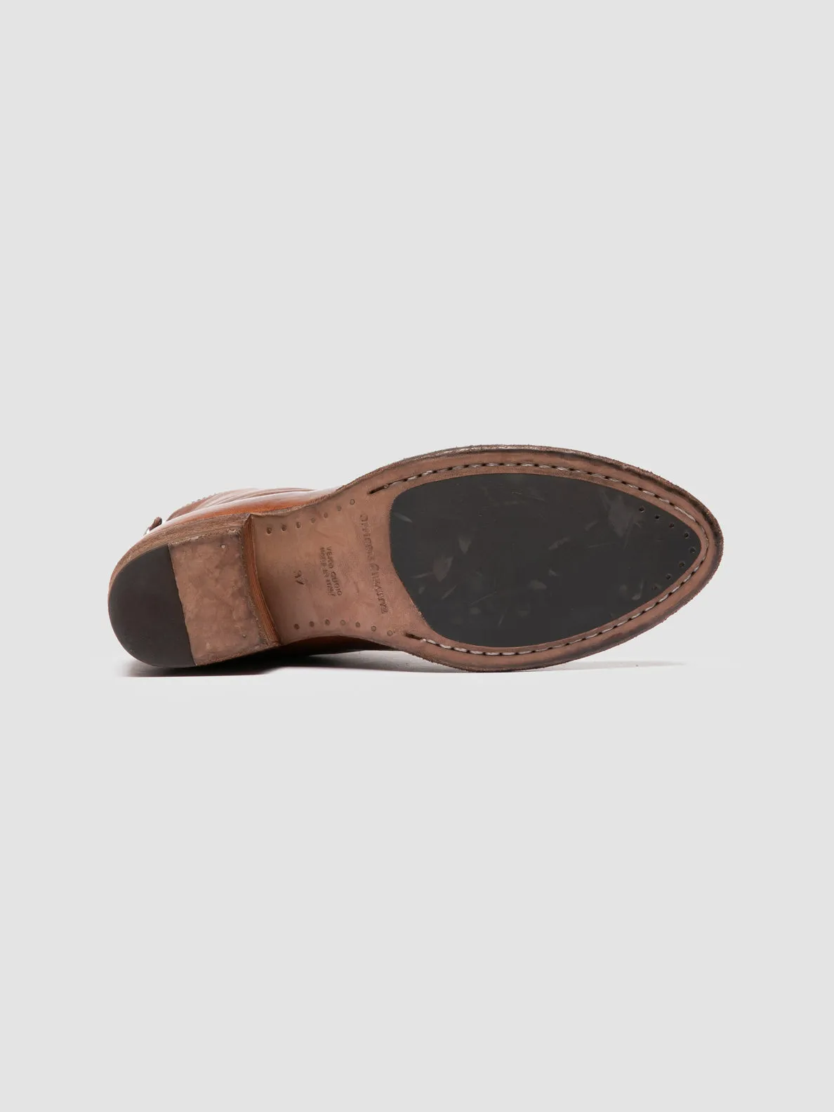 WADE 002 - Brown Leather Zipped Boots sold by Officine Creative product image thumbnail 5