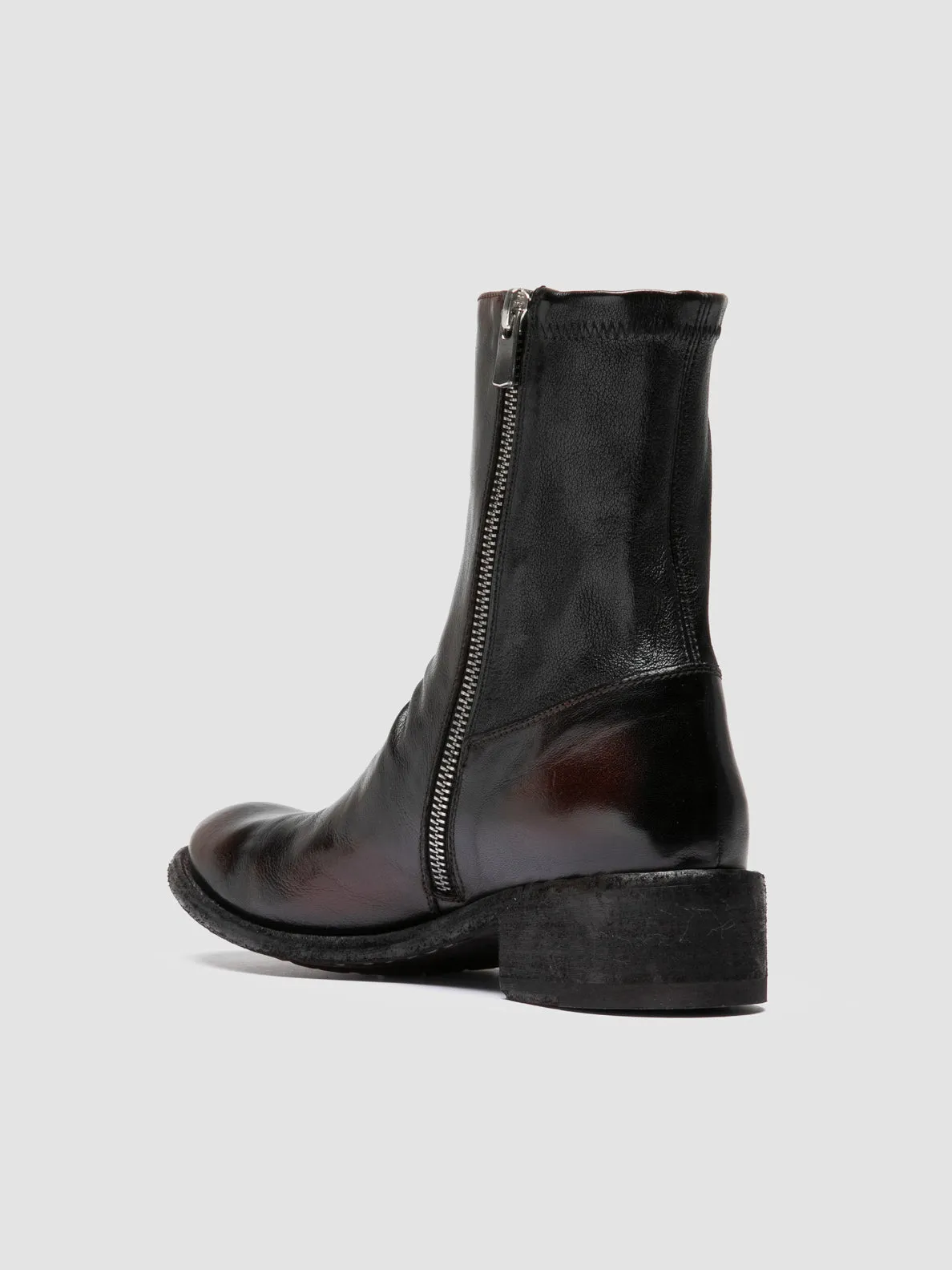 LISON 041 - Dark Burgundy Leather Ankle Boots sold by Officine Creative product image thumbnail 4