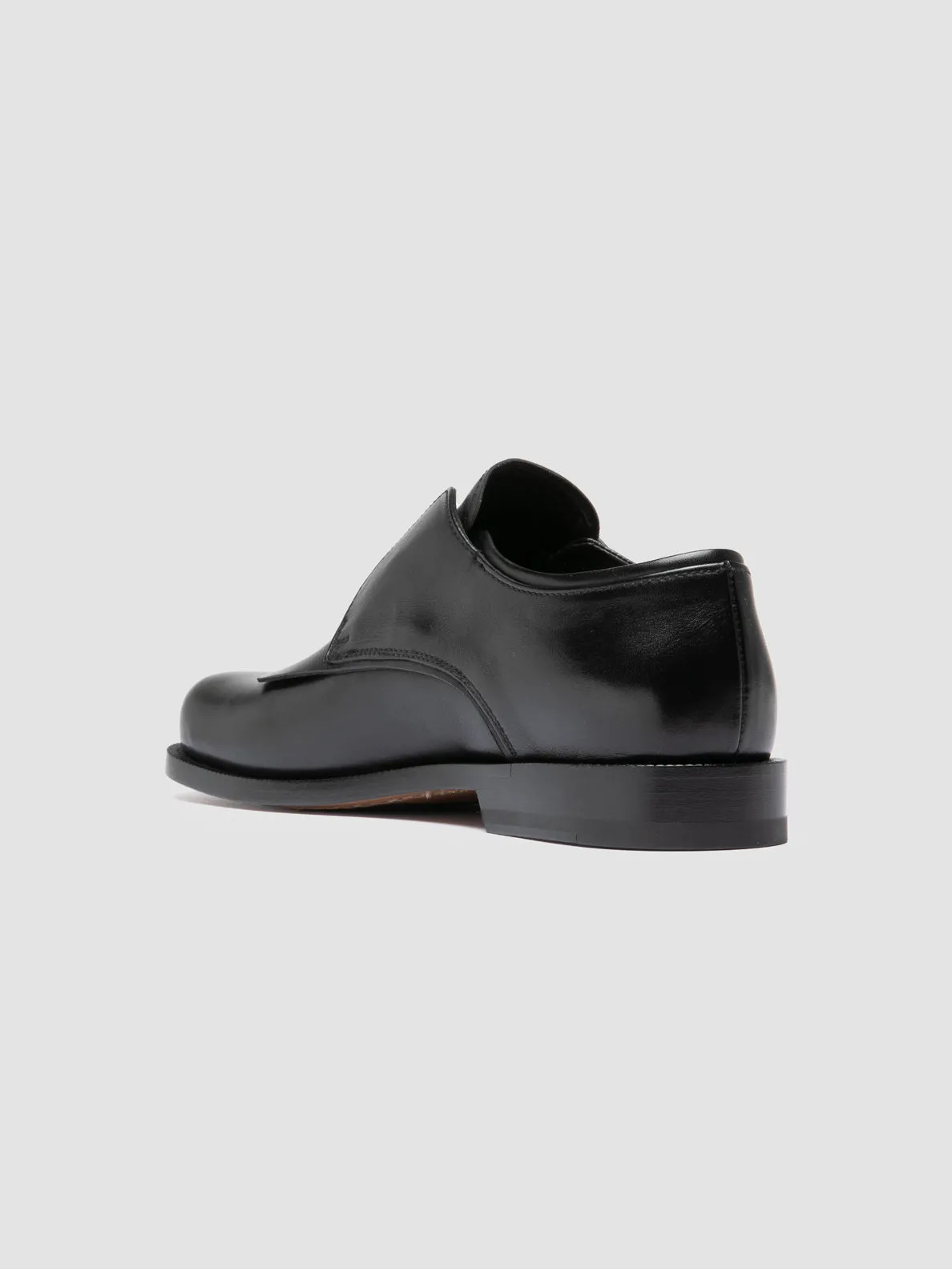EMERALD 003 - Black Leather Derby Shoes sold by Officine Creative product image thumbnail 4